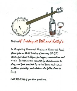 1st 4th Friday Announcement
